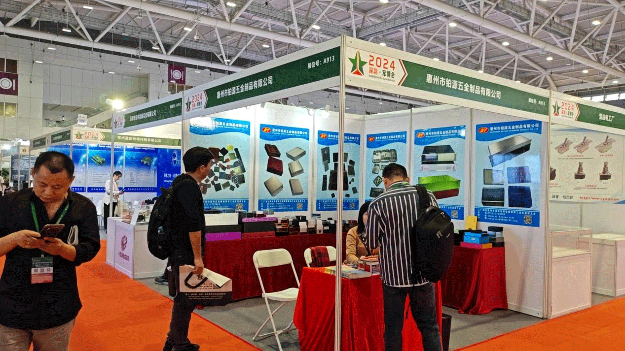 如期而至，鉑源五金在第12屆軍博會(huì)上大放異彩